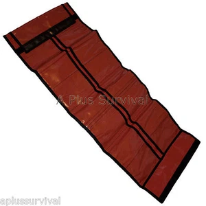 Kit Organizador de Primeros Auxilios de Supervivencia con 15 Bolsillos Transparentes Rojos - Imagen 1 de 1