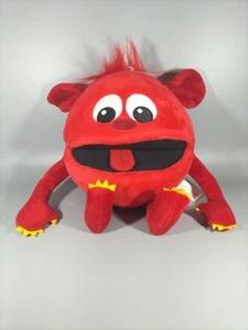 The Puppet Company 12” Red Baby Monster Hand Puppet With Squeaker VGC - Picture 1 of 6