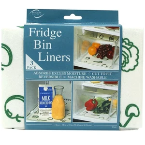 Envision Home Refrigerator Liners, Shelf Liner, Absorbent Fridge Liners, 12 I... - Picture 1 of 6