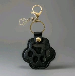 Pet Fur Keychain Keyring Bag Dog Cat Paw Pendant Hanging Purse Charm Memorial - Picture 1 of 7