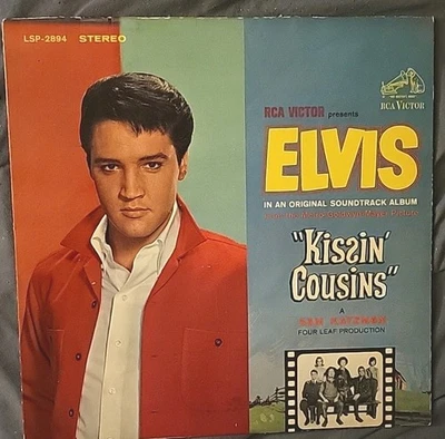 Elvis - Kissin Cousins (1964 RCA LSP-2894 Stereo Vinyl Record) - Image 1 of 4