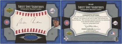 Aramis Ramírez 2005 Sweet Spot Signatures #'d 180/350 - ¡muy bonito! - ¡GUAU! Foto 1 de 3