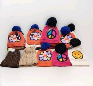 Lot Of 24 Toque Beanies Snow Womens One Size - Picture 1 of 23