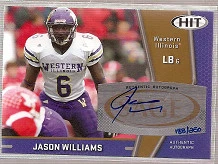 2009 SAGE HIT Autographs Gold #101 Jason Williams AUTO /250 FB - Image 1 of 1