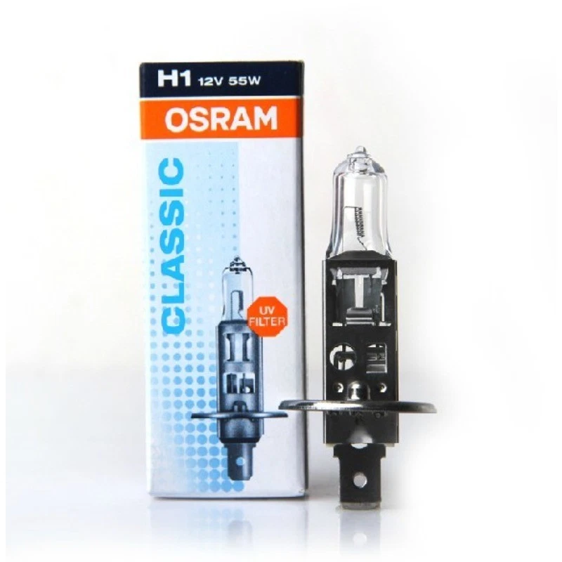 2pcs osram H1 halogen bulb 12V 55W 64150 long life light car head lamp - Imagem 1 de 1