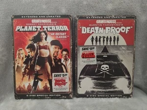 Grindhouse Planet Terror And Death Proof DVDs - Picture 1 of 3