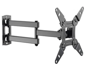 Full Motion TV Monitor Wall Mount Bracket Articulating Arms Swivel Tilt Exten... - Picture 1 of 6