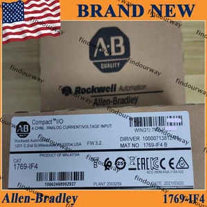 1769-IF4 NEW AB 1769-IF4 /B CompactLogix 4-Ch Input Module New Sealed US - Picture 1 of 9