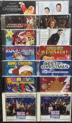 16 x Weihnachten CDs Konvolut - WHAM Chris Rea BAND AID Elton John Michael Bublé - Bild 1 von 3