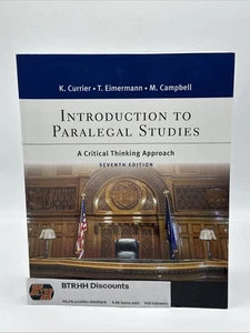 Aspen Paralegal Ser.: Introduction to Paralegal Studies : A Critical Thinking... - Picture 1 of 17