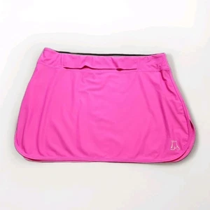 SkirtSports Women’s Pink Mesh Running Skirt Race Bib Snaps Athletic Size M - Picture 1 of 8