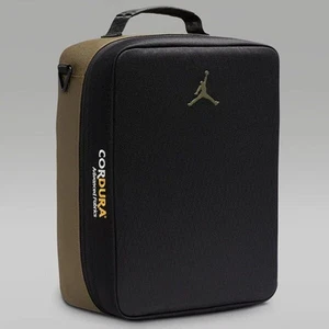 Nike Jordan Collectors Shoe Box Bag Case Travel Black Olive MA0975-E6F Cordura - Picture 1 of 4