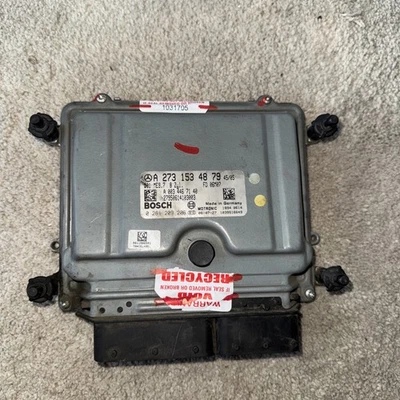 (A 273 153 48 79) 2007-2012 MERCEDES BENZ GL450 X164 MOTOR COMPUTADOR ECU ECM - Imagem 1 de 4