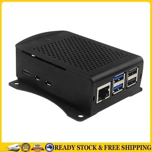 DE Metal Case with Cooling Fan Aluminum Cases Protective Cases for Raspberry Pi - Afbeelding 1 van 18