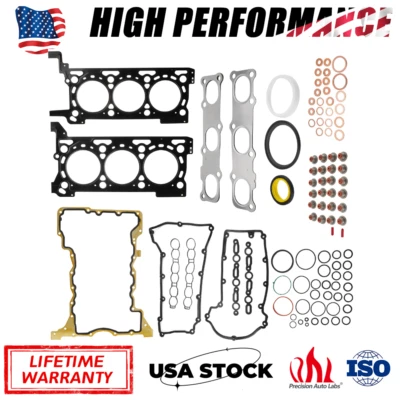 Juego de juntas de culata de motor ecodiesel 3,0 L RAM 1500 2014-2019 Jeep Grand Cherokee Foto 1 de 4