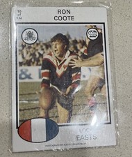 Scanlens 1975 #10 Football Card Ron Coote Easts