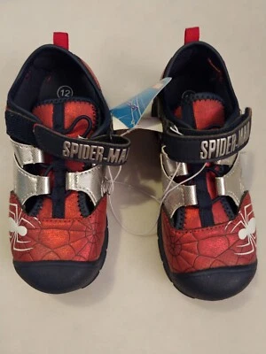 Marvel Spiderman Boys Sandals New Lighted Size 12 - Image 1 of 4