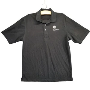GE Aviation Auburn Polo Shirt Mens Size M Black Short Sleeve Embroidered Logo - Picture 1 of 12