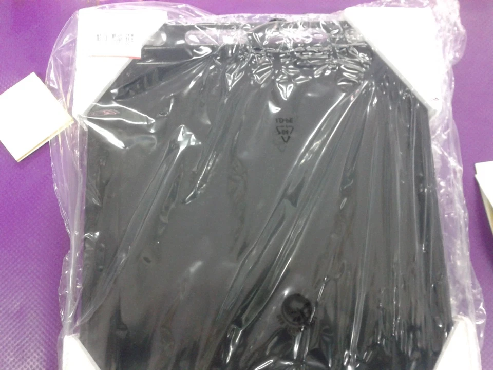 LECCARDA SMALTATA NERA ORIGINALE INDESIT ARISTON 44, 5 CMX36CM - Bild 1 von 1