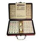 Chinese Mahjong Classic Leisure Game Holiday Gifts, Tabletop Games with Carrying