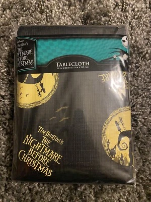 🖤 圣诞夜惊魂 Jack Skellington 桌布 60x84 英寸 — 第 1/2 张图片