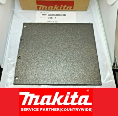 2XGenuine Makita Levigatrice Carbonio Grafite Piastra Per Modelli 9403 MT190 MT9