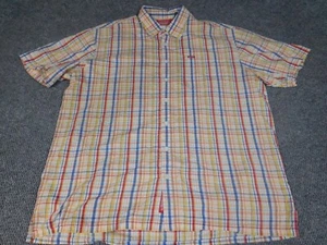 Enyce Shirt 2XL XXL Red Y2K plaid retro button down hip-hop classic - Picture 1 of 10
