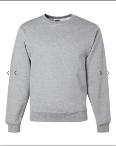 Jerzees Para Hombre NuBlend Cuello Redondo Sudadera Pullover Polar Oxford Grande Nuevo - Imagen 1 de 3