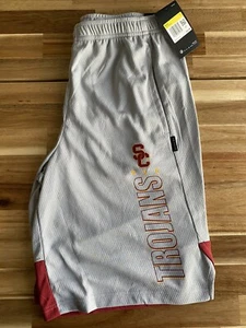 Nike USC Trojans On-Field Football Shorts Gray Men’s Size S CN7139-012 NWT $55 - Picture 1 of 4