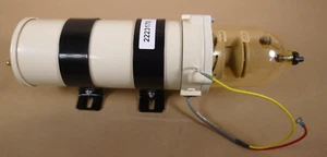 Racor Single Turbine Fuel Filter Water Separator 1000 Series 2 Micron W/ Heater - Picture 1 of 8