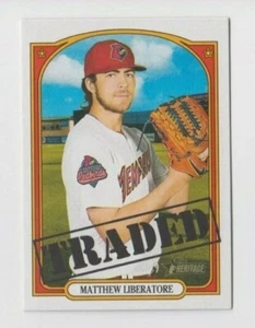 (7) Matthew Liberatore 2021 TOPPS HERITAGE MINORS TRADED ROOKIE LOT 192 REDBIRDS - Picture 1 of 1