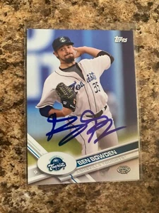 Ben Bowden Signed 2017 Topps Pro Debut Auto Colorado Rockies # 8 - Picture 1 of 1