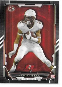 2015 Bowman Football Black Kenny Bell RC Buccaneers