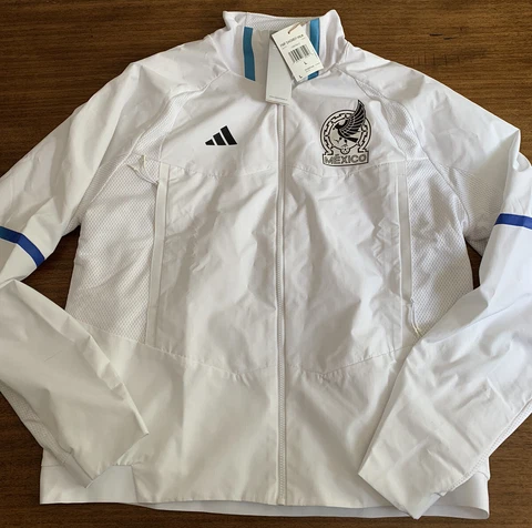 NWT ADIDAS Mexico GAME DAY ANTHEM JACKET FIFA WORLD CUP 2022  2023 L IC4392 $140 Cover