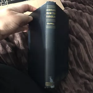 Sermons from the Parables by Clovis G. Chappell Hardcover Printed 1933 - Picture 1 of 18