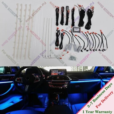 11 Colors LED Ambient Light Interior Atmosphere Lamp For BMW X3 X4 2018-2022 - Image 1 of 4