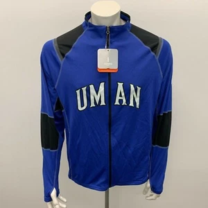 University Of Manfield Track Jacket Uomo Taglia Large Poliestere Nuovo con etichette - Foto 1 di 6