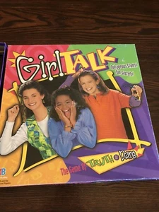 Girl Talk Board Game Milton Bradley 1995 Complete With Stickers - Picture 1 of 1