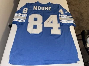 Authentic Auto Reebok Pro Line Detroit Lions Herman Moore Jersey 48 Clean Sewn - Picture 1 of 16
