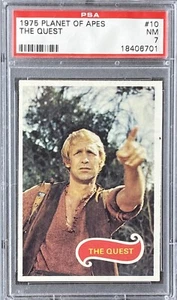 1975 Topps Planet Of The Apes THE QUEST #10 PSA 7 NM Set Break - Picture 1 of 2