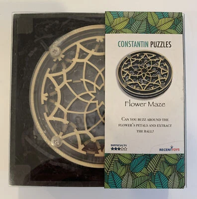 NEW Constantin Puzzle - Flower Maze Puzzle - Image 1 of 4