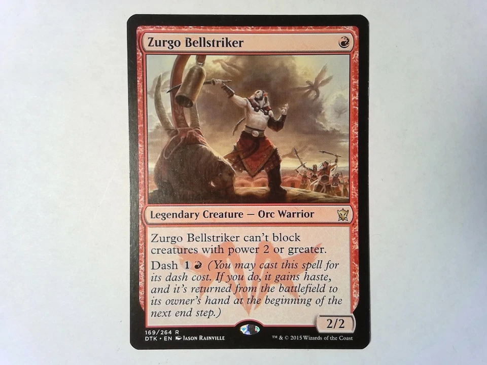 Zurgo Bellstriker	 Dragons of Tarkir - Magic the Gathering Red - Image 1 of 1