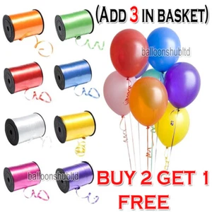 50 Meter Wedding Gifts Wrapping Balloon Curling Ribbon Party Present Strings SI - Picture 1 of 20