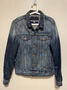 Authentic Tommy Hilfiger Denim Jean Jacket Men's Classic - Picture 1 of 6