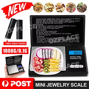 Mini Pocket Small Digital Pans Gold Jewellery Weighing Scales Micro Mg - Picture 1 of 10
