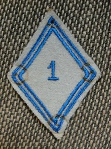 1st RMAT Régiment du Matériel CFIM Model 1945 French Army Arm Diamond - Picture 1 of 2