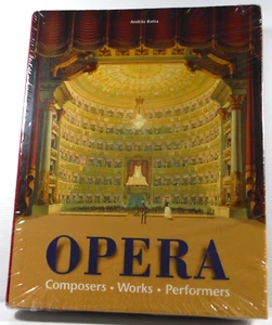 Opera by Andras Batta Composers Works Performers Sealed Large coffee table Book - Picture 1 of 7