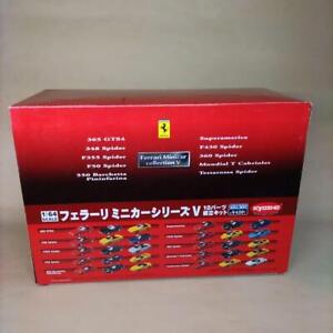 1/64 Kyosho Ferrari Mini Car Collection 5 Box 10 Types 20 Pieces