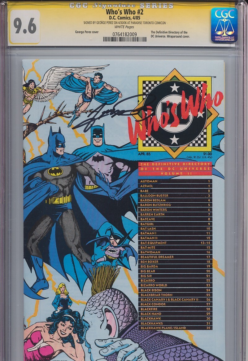 アメコミリーフ Batman #6 CGC 9.6 Batman 9.6 Near Mint + Certified Guaranty Company (CGC