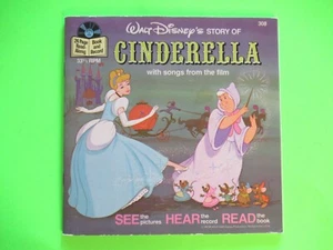CINDERELLA 45 7" DISNEYLAND DISNEY - Picture 1 of 2